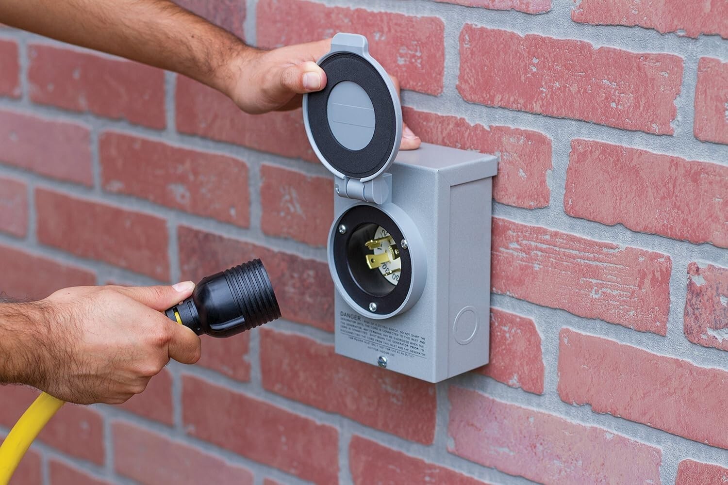 Champion 25-Foot 250-Volt Generator Power Cord - Safe Transfer Switch Connection