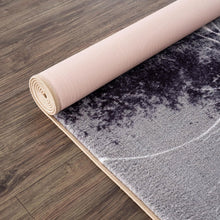 Load image into Gallery viewer, Contemporary Floral Design 6'7" x 9' Indoor Rug - Non-Slip Rubber Backing