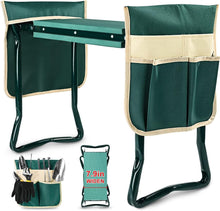 Load image into Gallery viewer, Thickened Garden Kneeler and Seat - Heavy Duty, Portable Gardening Stool