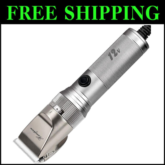 Quiet Dog Clipper with Titanium Blade - Ideal for Thick Coats & pet grooming