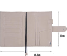 Load image into Gallery viewer, Stylish Leather Planner Cover for A5 Notebooks - Fits Hobonichi, Midori &amp; More