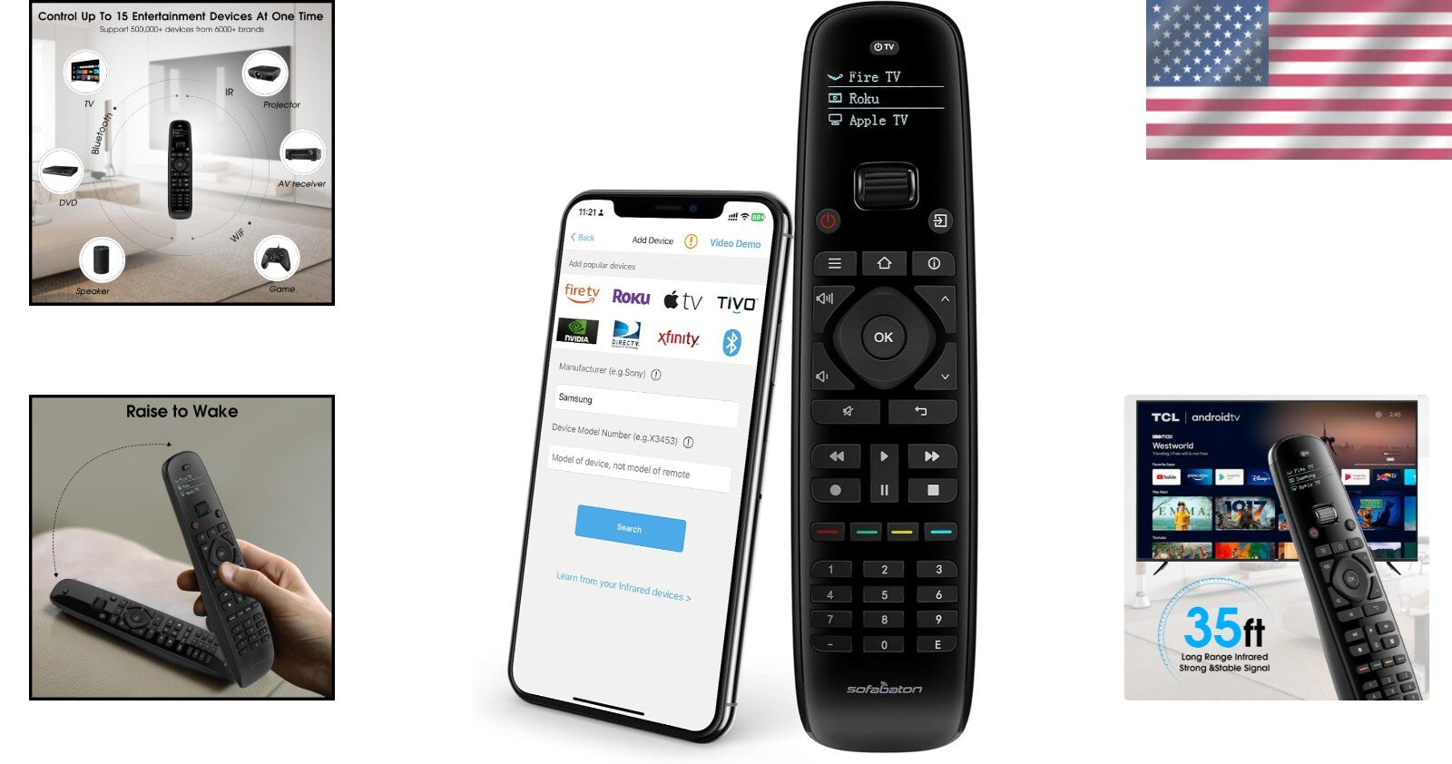 All-in-One Universal Remote Control with App - Simplify Your Entertainment