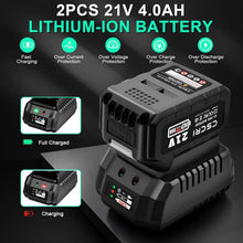 Load image into Gallery viewer, Cordless Impact Wrench Kit - 1/2 inch Brushless 740 Ft-lbs Torque Lightweight