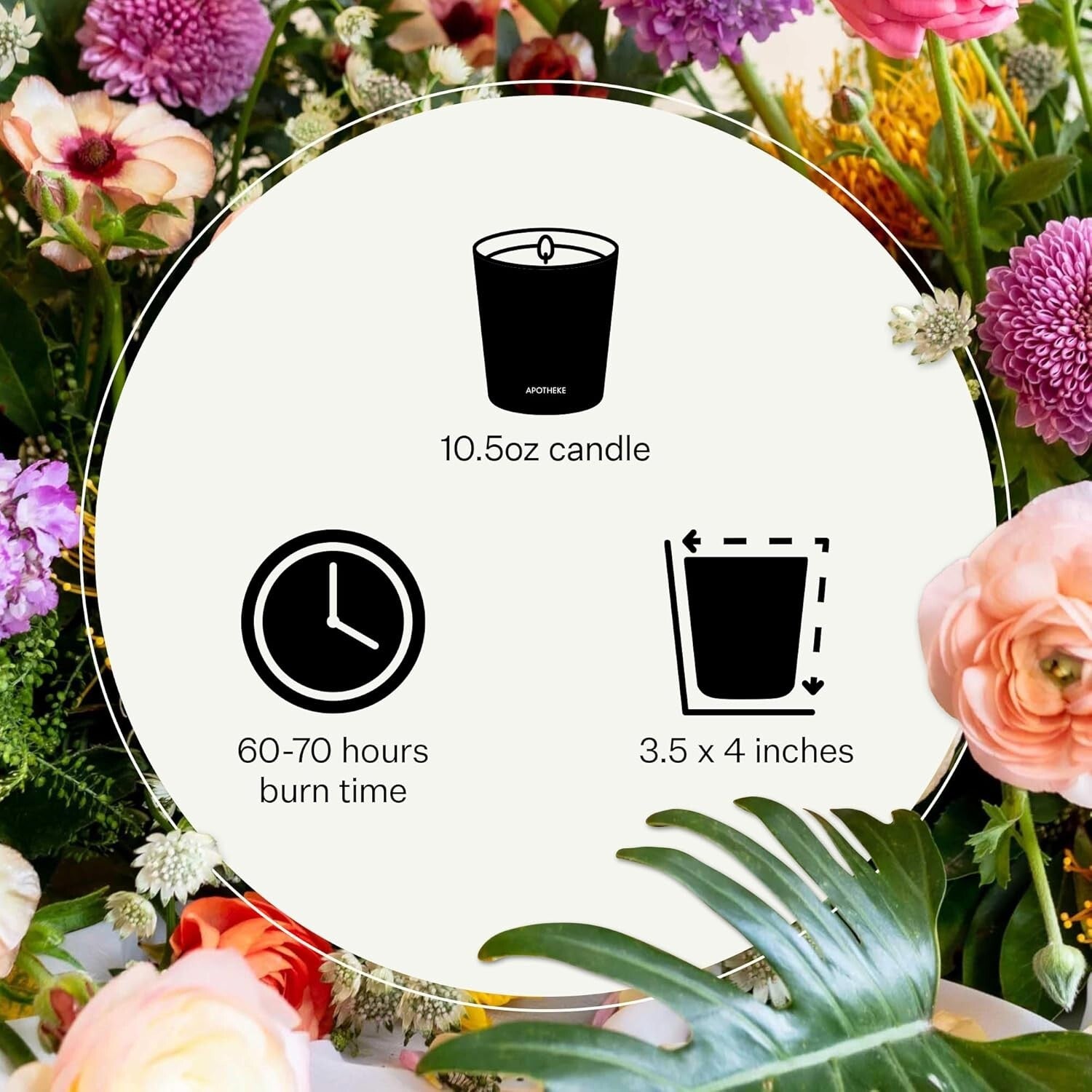 Brooklyn-Made Soy Wax Candle - Captivating Charcoal Aroma, 60-70 Hour Burn