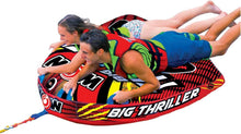 Load image into Gallery viewer, Wow Watersports Thriller Inflatable 2-Person Towable Tube - 1-Year Warranty