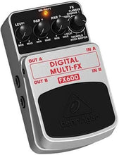 Load image into Gallery viewer, User-Friendly Digital Multi-FX Pedal: Flexible Power, 6 Effects &amp; Stellar Sound