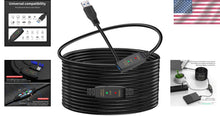 Load image into Gallery viewer, Durable USB 3.0 Extension Cable 30ft - Gold-Plated Connectors for Superior Speed