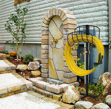 Load image into Gallery viewer, Portable Garden Hose Holder with Heavy-Duty Brass Faucet - Lightweight Design