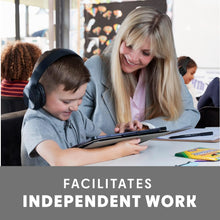 Load image into Gallery viewer, Noise-Isolating Kids Headphones with In-Line Mics - Perfect for Schools