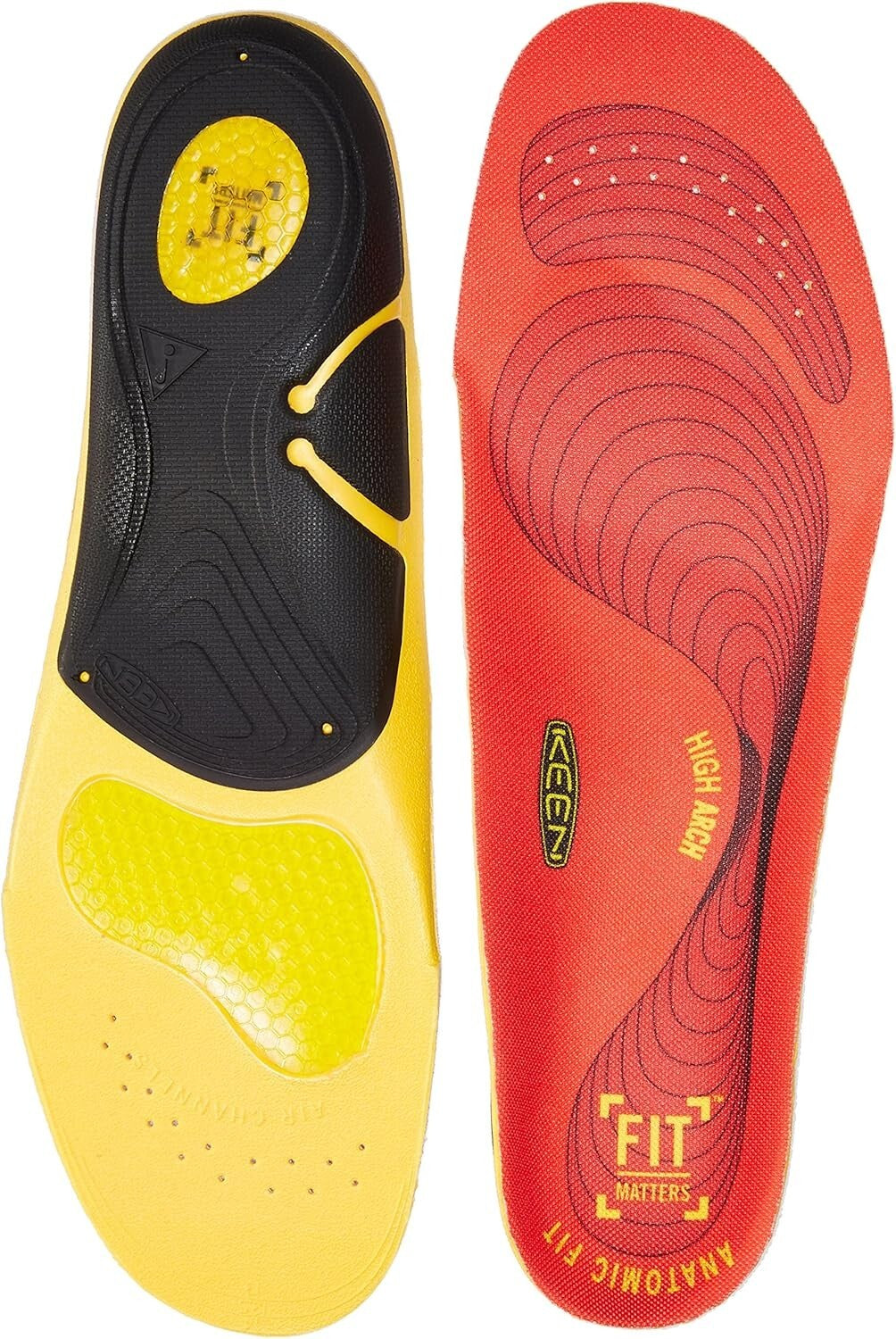 Premium Arch Support Insoles with Anti-Odor Technology - For Men's Footwear
