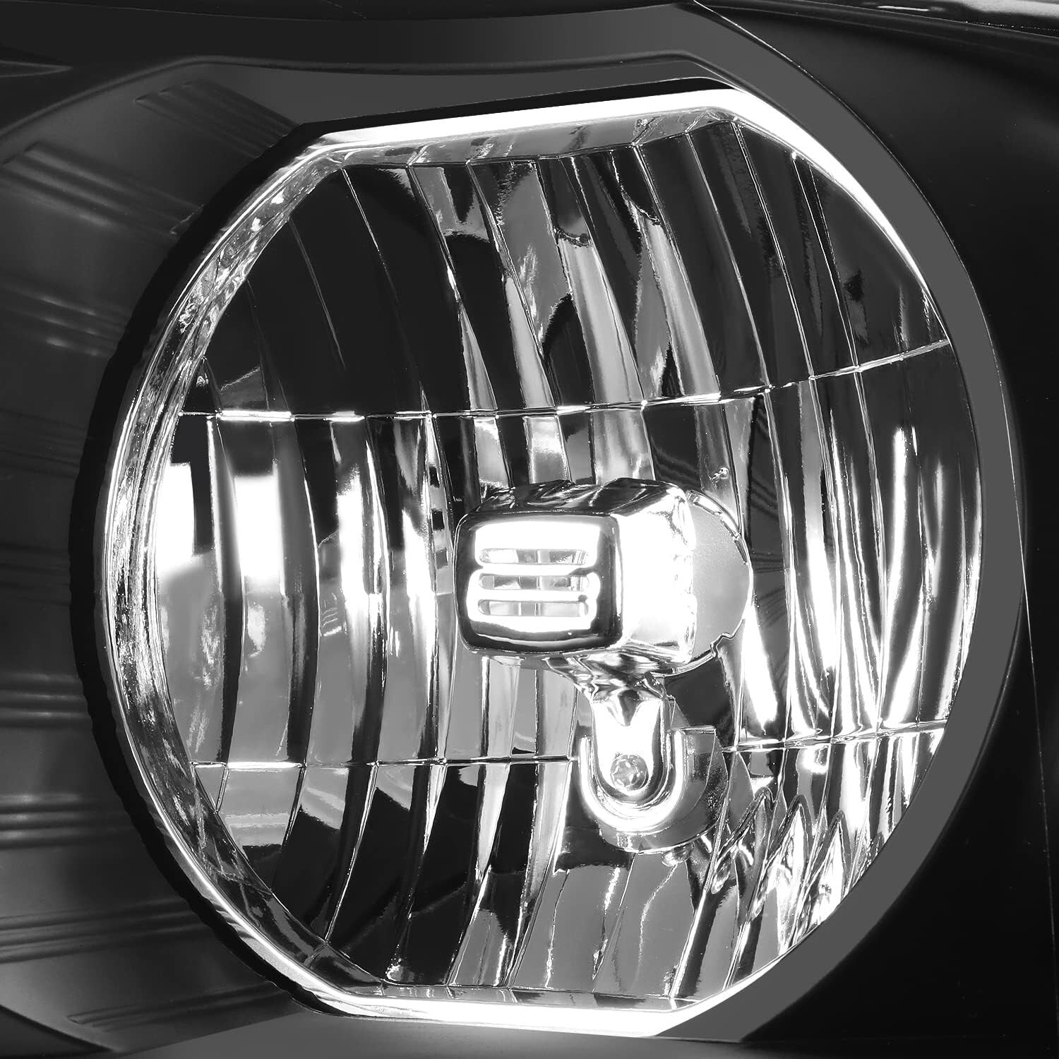 Plug-n-Play Reflector Beam Headlights for F150 2004-2008, Mark LT 2006-2008