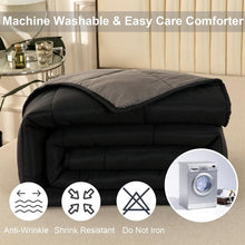 Load image into Gallery viewer, Soft and Fluffy Oversized King Comforter with 8 Corner Tabs - Modern Design