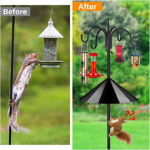 Load image into Gallery viewer, Sturdy 92-Inch Adjustable Shepherd Hook for Bird Feeders - 5-Prong Base Included
