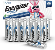 Load image into Gallery viewer, Premium Leak-Proof Ultimate Lithium AA Batteries - 24 Count, Perfect for Devices