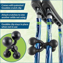 Load image into Gallery viewer, Ultra Lightweight Spring-Loaded Crutches for Fashionable Mobility - 4'7" to 6'6"