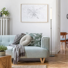 Load image into Gallery viewer, Contemporary Adjustable LED Floor Lamp - Remote Controlled Dimming &amp; Temperature