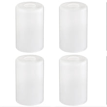 Load image into Gallery viewer, 4-Pack White Frosted Glass Shades, Ideal for Pendant &amp; Wall Lighting Fixtures