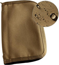 Load image into Gallery viewer, 5.5" x 8.5" Cordura Fabric Notebook Cover - Side-Bound Waterproof Organizer