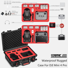 Load image into Gallery viewer, Shockproof Hard Case for DJI Mini 4 Pro with Charging Accessories Storage
