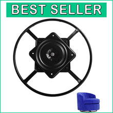 Load image into Gallery viewer, Universal 24-Inch Recliner Chair Swivel Base with 360-Degree Rotating Option