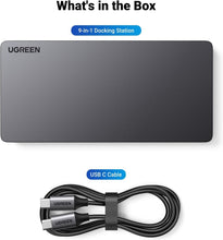 Load image into Gallery viewer, Revodok Pro 209 USB C Docking Station - 9-in-1 Dual 4K@60Hz for Mac &amp; Windows