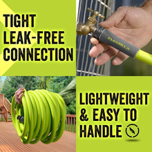 Load image into Gallery viewer, ZillaGreen 50' Lightweight Garden Hose - Flexible, Drinking Water Safe &amp; Durable