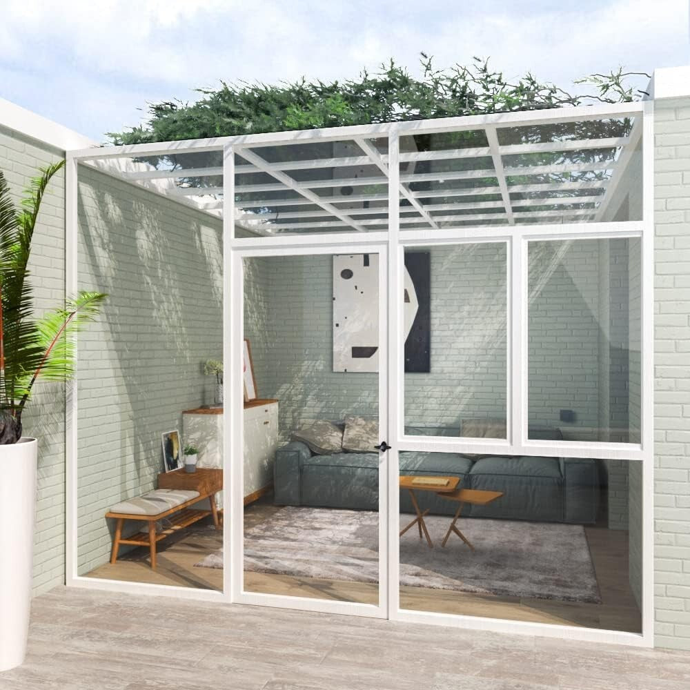 4-Pack Heavy-Duty Shed Lock Latch - Zinc Alloy & Carbon Steel Security Solution