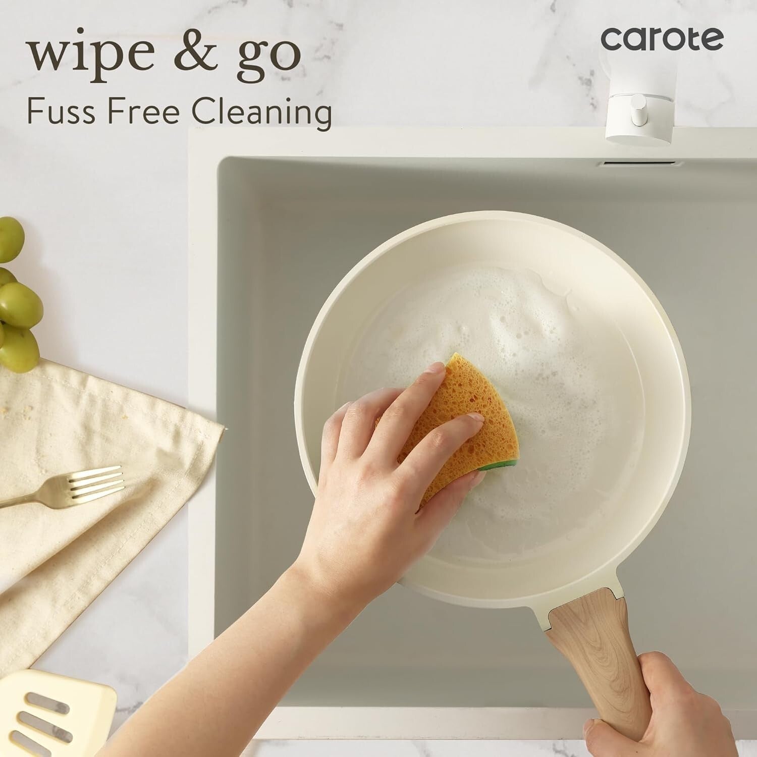 Ceramic Non-Stick Cookware Set – 21-Piece Kitchen Essential for Healthy Cooking