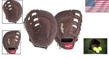 Load image into Gallery viewer, Premium 12.5" Adult Baseball/Softball Glove - First Base Mitt with Padding