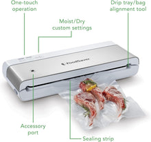 Load image into Gallery viewer, Vertical Compact Vacuum Sealer Machine for Efficient Food Preservation &amp; Storage