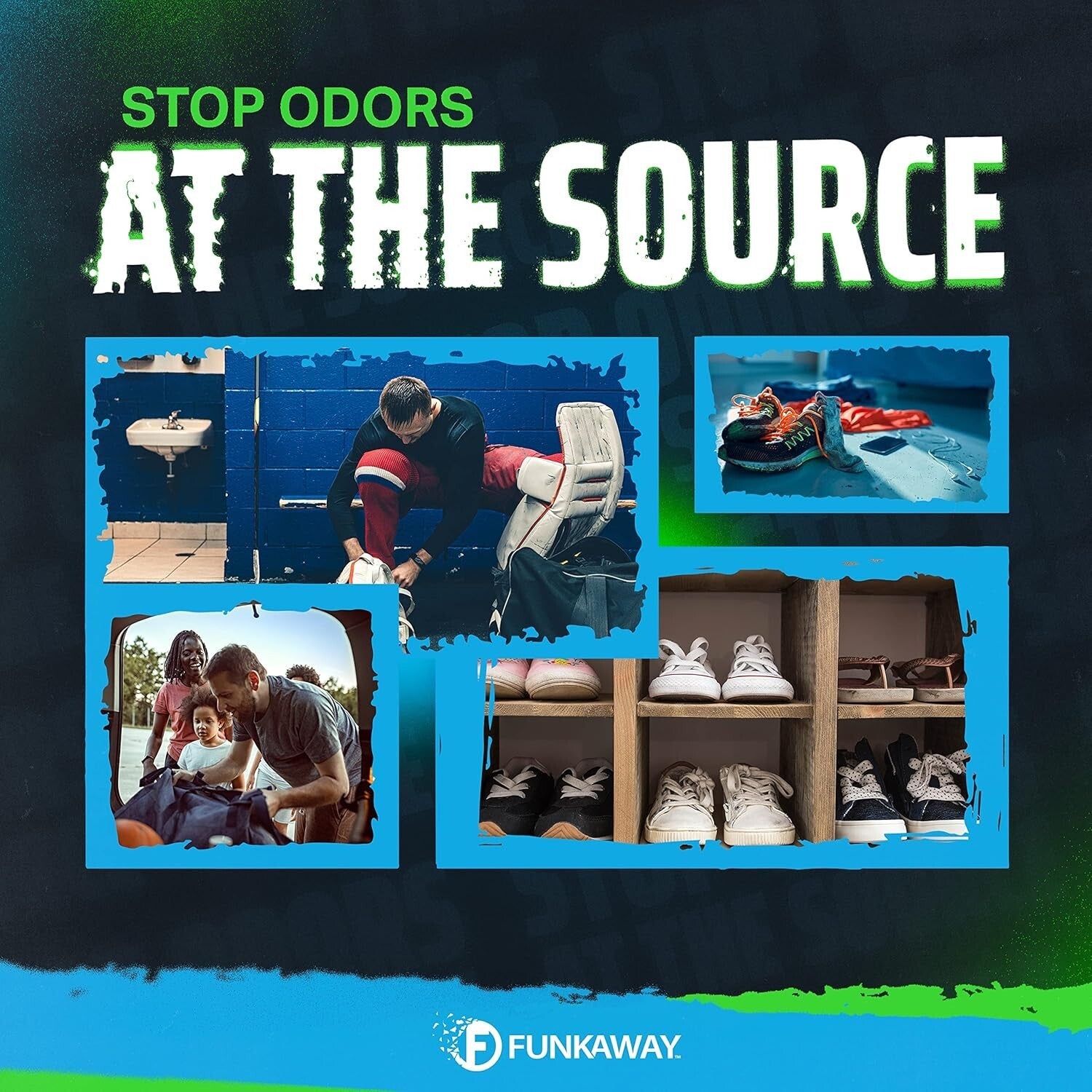 Extreme Odor Eliminator Spray, Fresh Scent, TSA Compliant Travel Mini, 12 Pack