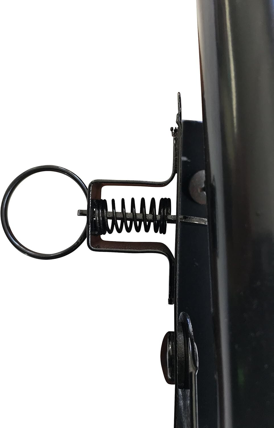 Durable Folding Stool with 12-Inch Cushioned Seat - Perfect for Any Setting