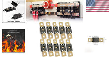 Load image into Gallery viewer, 2-Pack 40A-500A Time Delay Mega/AMG Fuses - 32V Bolt Down for Automotive/Marine