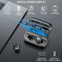 Load image into Gallery viewer, IP7 Waterproof Bluetooth 5.1 Earbuds with 140H Battery Life - Perfect for Sports