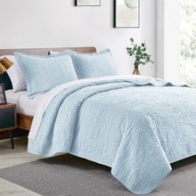 Load image into Gallery viewer, Durable and Stylish California King Size Quilt Set with Coin Pattern - 3 Pieces