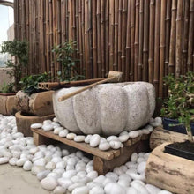 Load image into Gallery viewer, Elegant 20lbs White Pebbles - Ideal for Landscaping, Planters &amp; Creative Decor