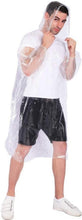 Load image into Gallery viewer, Lightweight 10 Pack Emergency Rain Ponchos for Adults &amp; Kids - Easy Carry