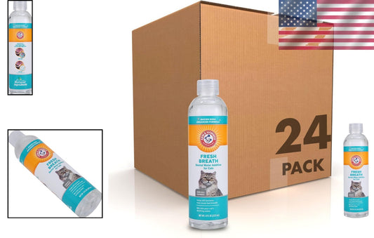 Advanced Care Cat Dental Rinse - Odorless Water Additive for Oral Health