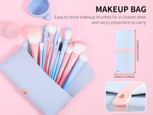 Load image into Gallery viewer, Colorful Fantasy Series Ⅲ Makeup Brush Kit with Travel Bag &amp; Sponge - 16 Brushes