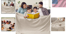 Load image into Gallery viewer, Oversized King Cotton Waffle Blanket 120"x120" - Luxuriously Soft and Breathable