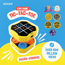Load image into Gallery viewer, Infinite Fun 3-in-1 Tic Tac Toe Game: Family-Friendly Handheld Entertainment