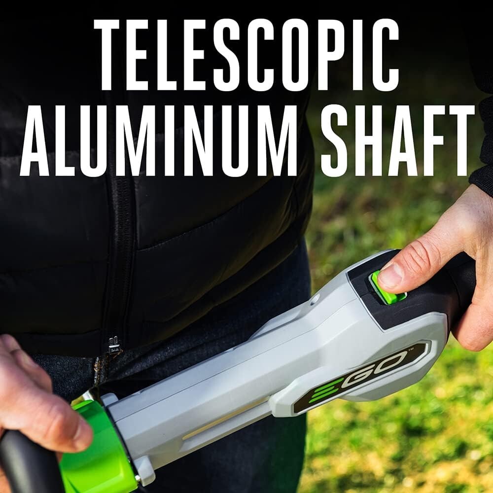 56V Battery-Powered 15” Trimmer and 670 CFM Leaf Blower for Yard Mastery