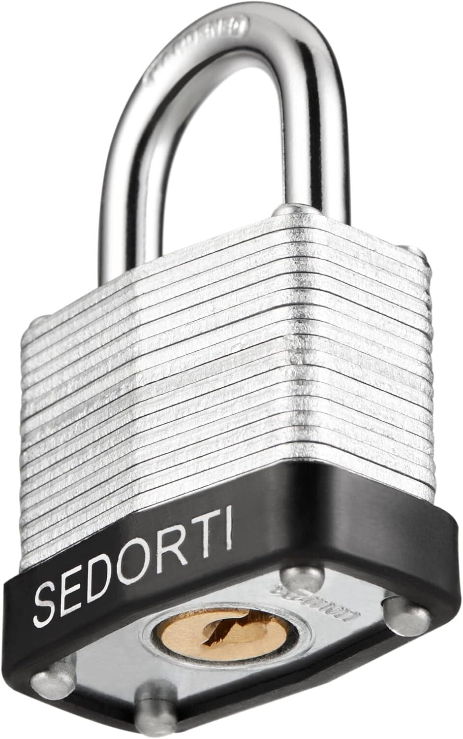 Laminated Steel Padlock Set - 24 Heavy Duty Indoor/Outdoor Locks Included