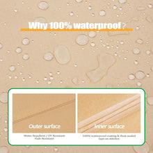 Load image into Gallery viewer, Extra Large Waterproof Patio Furniture Covers 140"x86" - Heavy Duty Protection