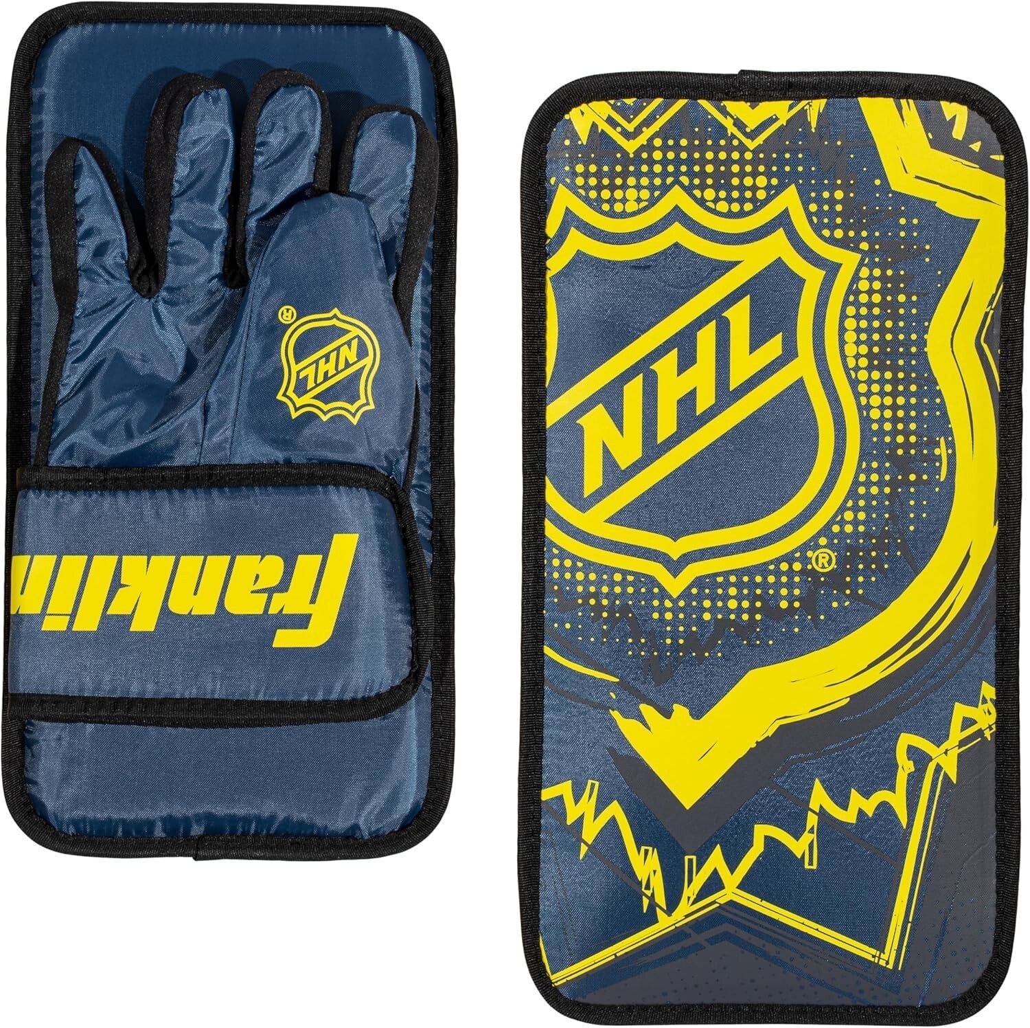 Youth Adjustable Goalie Set with Catch Glove and Pads - NHL Street Hockey