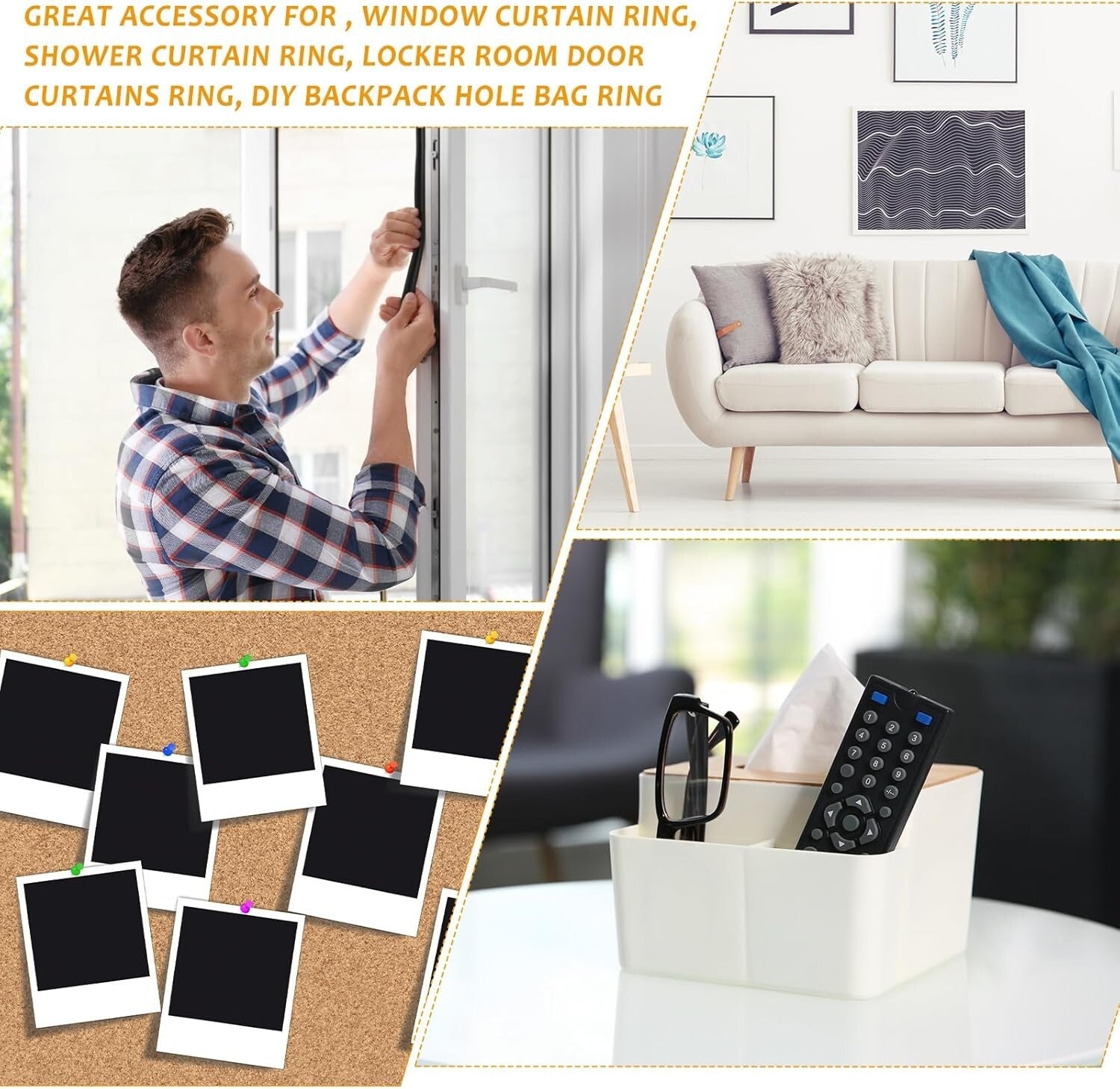 Durable 6 Inch Wide Double-Sided Fastening Tape - 10 Yard Nylon Adhesive Roll