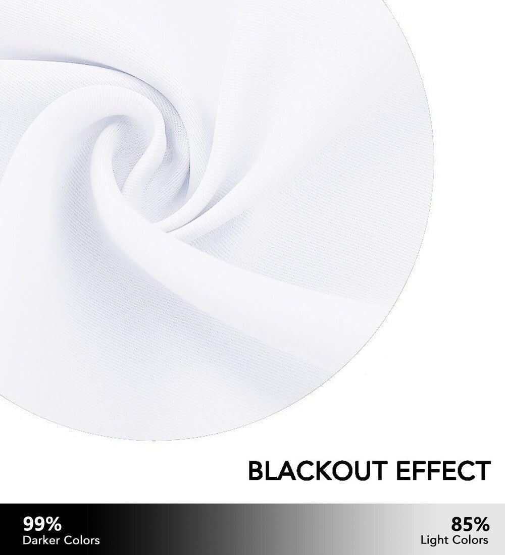 Elegant Extra Wide Blackout Curtain - Thermal Insulated Grommet Panel, 100"W ...