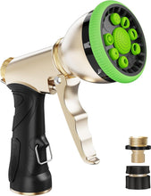Load image into Gallery viewer, High-Pressure Metal Hose Nozzle with 9 Adjustable Modes - Lightweight &amp; Durable