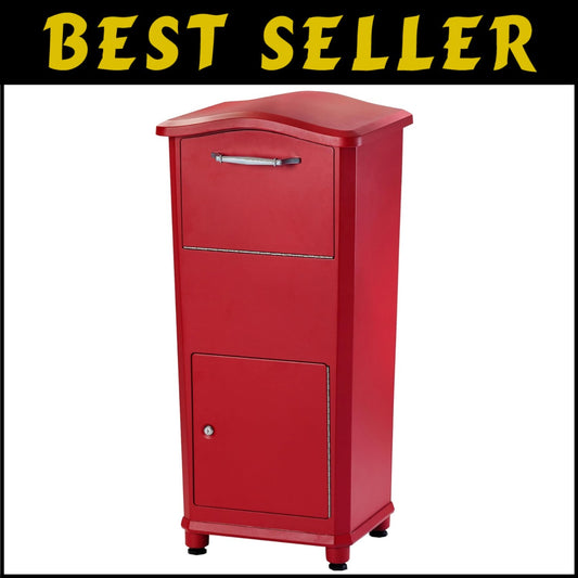 Elephantrunk Secure Parcel Drop Box with Cushioned Reception for All Deliveries