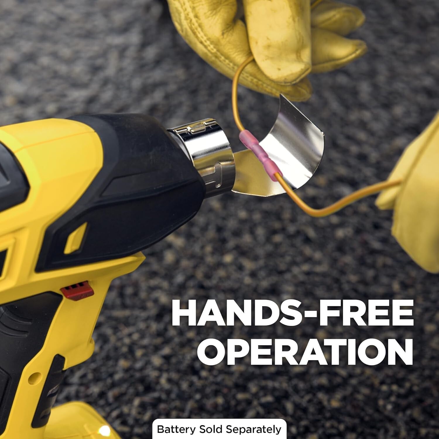 Compact and Efficient SprayTech FURNO 550 Cordless Heat Gun - Ideal for Repairs